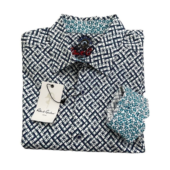 Robert Graham Other - NWT Robert Graham Hatfield Classic Fit Button Down Shirt Men's size Medium